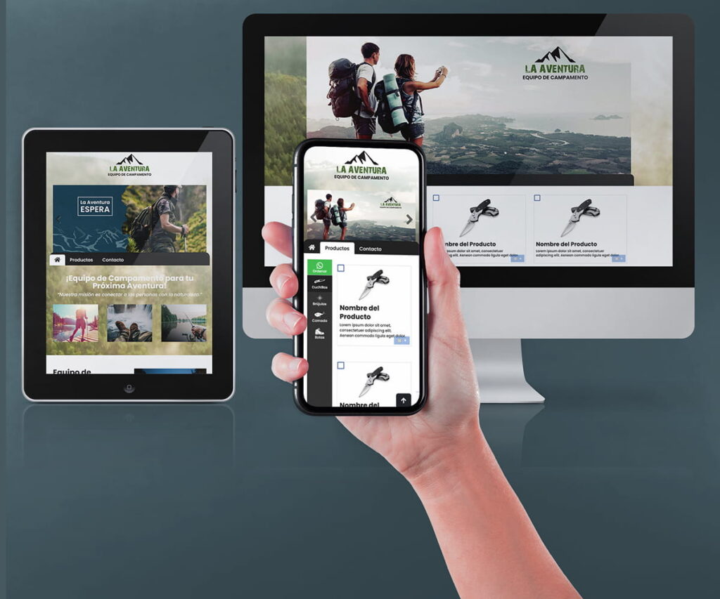 Pagina Web Y Whatasapp de Muestra